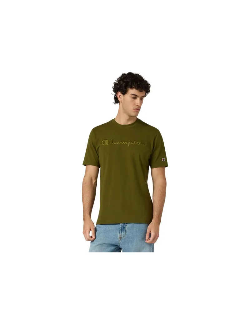 Men's Champion SS Tee Olive 220273 GS585