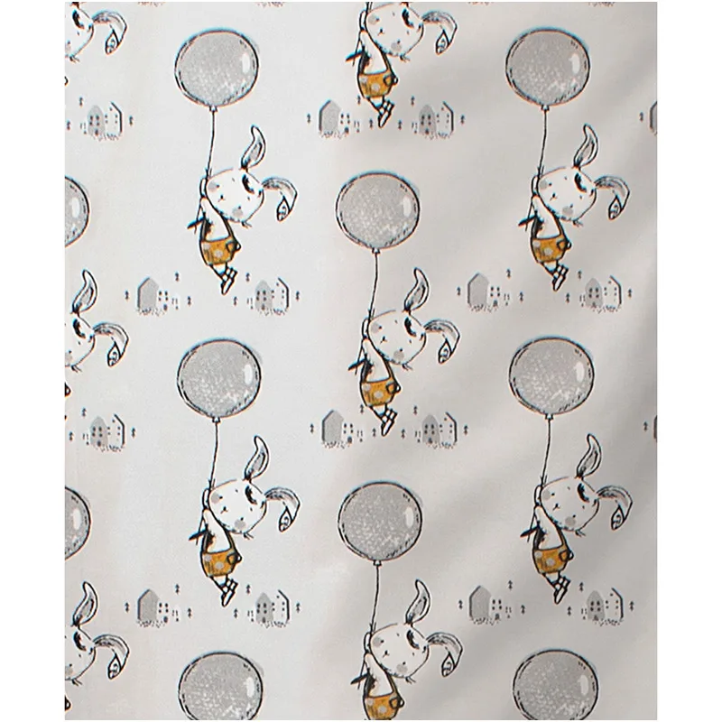 Πάνα Αγκαλιάς Χασέ 80x80 Dimcol Floating Bunny 715 Grey