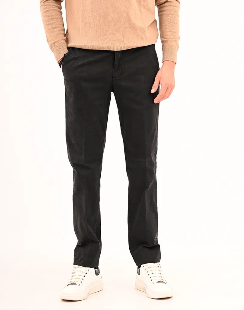 FOUR TEN ΠΑΝΤΕΛΟΝΙ CHINO T926200001-00010 Black