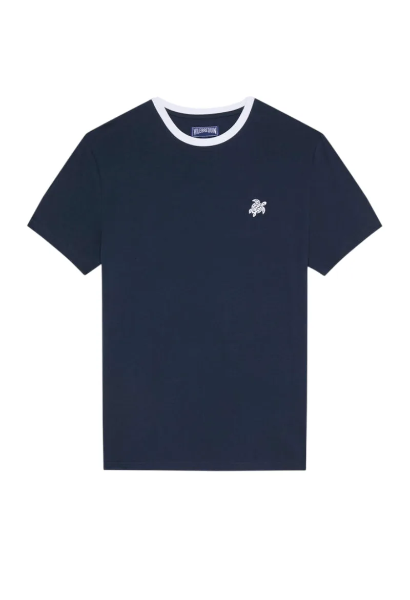 ΑΝΔΡΙΚΟ T-SHIRT VILEBREQUIN ΣΚΟΥΡΟ ΜΠΛΕ