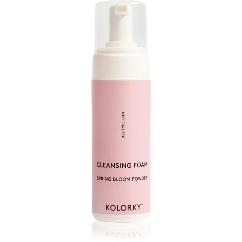 Kolorky Cleansing Foam απαλός καθαριστικός αφρός Spring Bloom Powder 150 ml