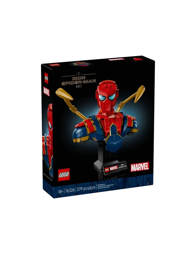 LEGO Marvel Super Heroes 76326 Iron SpiderMan Bust