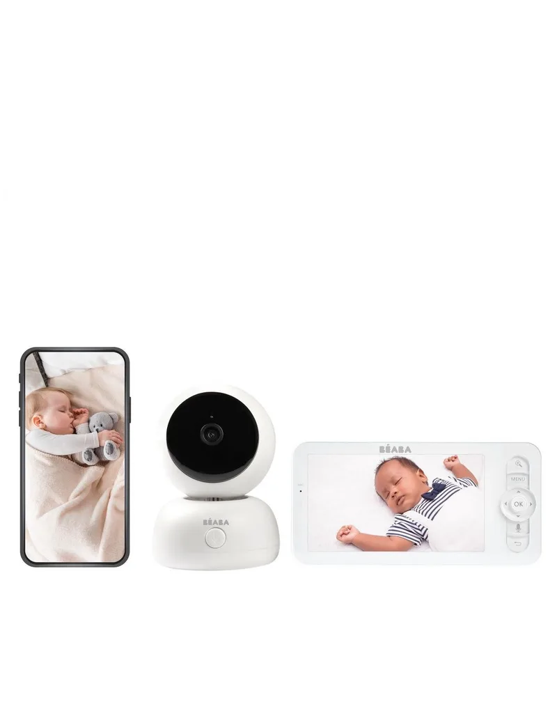 Ενδοεπικοινωνία Μωρού ZEN Premium Με Κάμερα 360° & Οθόνη White BR78709