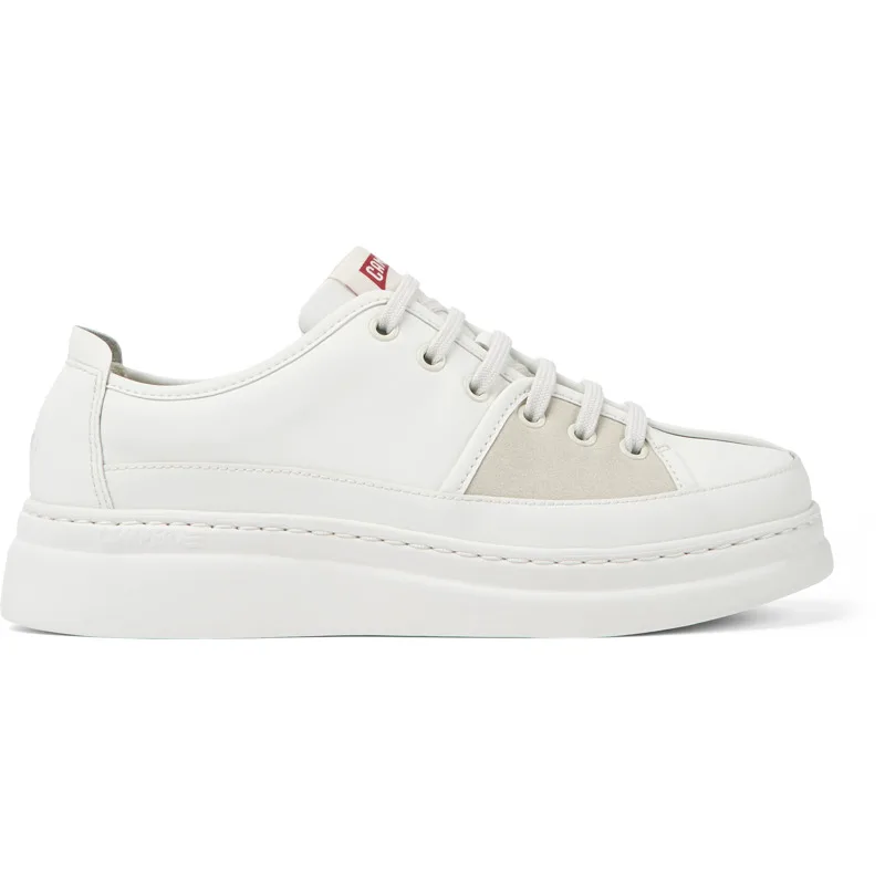 CAMPER Twins - Sneakers Για Γυναικεία - Λευκό,Γκρι, Μέγεθος 39, Smooth leather