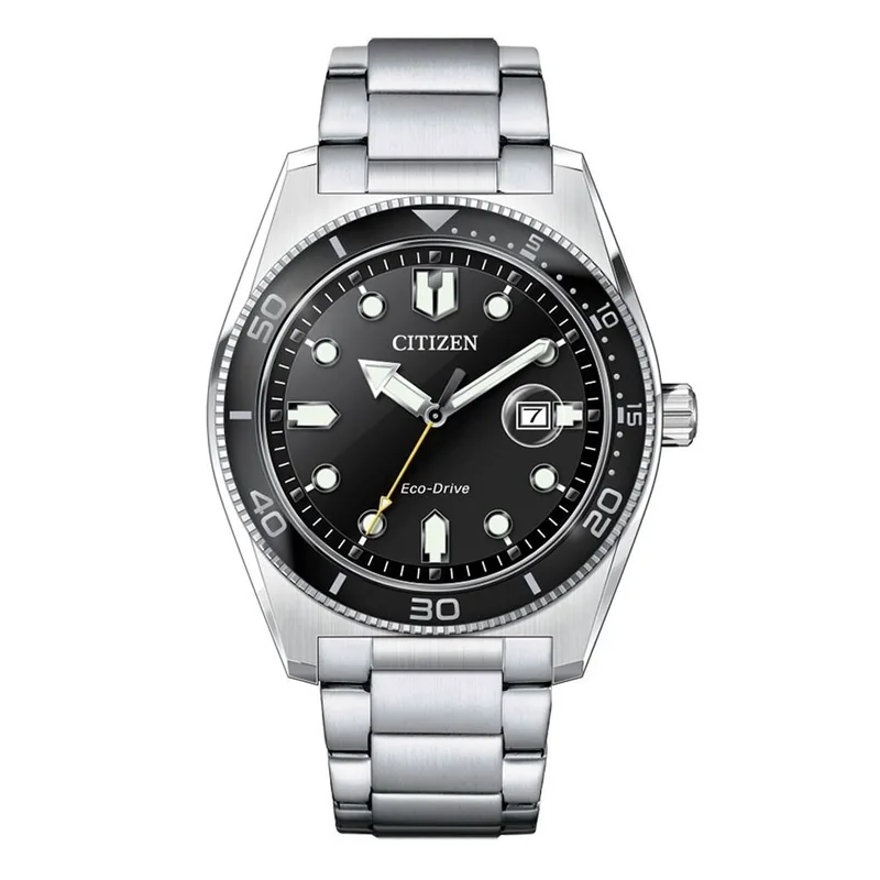 CITIZEN Eco Drive Stainless Steel Chronograph AW1760-81E
