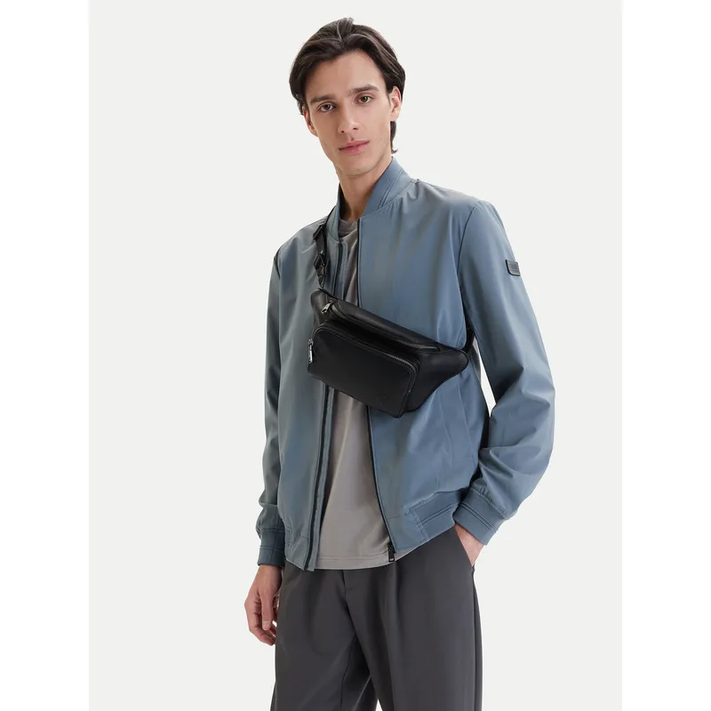 Τσαντάκι Μέσης Calvin Klein Webbing Strap Waistbag LV04D3130G Μαύρο