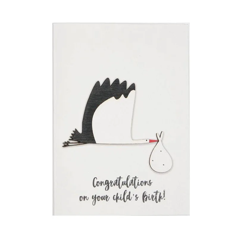 Ευχετήρια Κάρτα "CONGRATULATIONS ON YOUR CHILD'S BIRTH"
