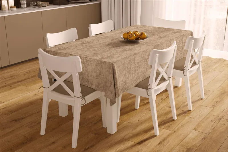 Τραπεζομάντηλο Μονόχρωμο Polycotton Αλέκιαστο 140x180εκ. Panama Shadow Brown DimCol (Χρώμα: Καφέ, Ύφασμα: 70% Βαμβάκι-30% Polyester) - DimCol - 33333354009