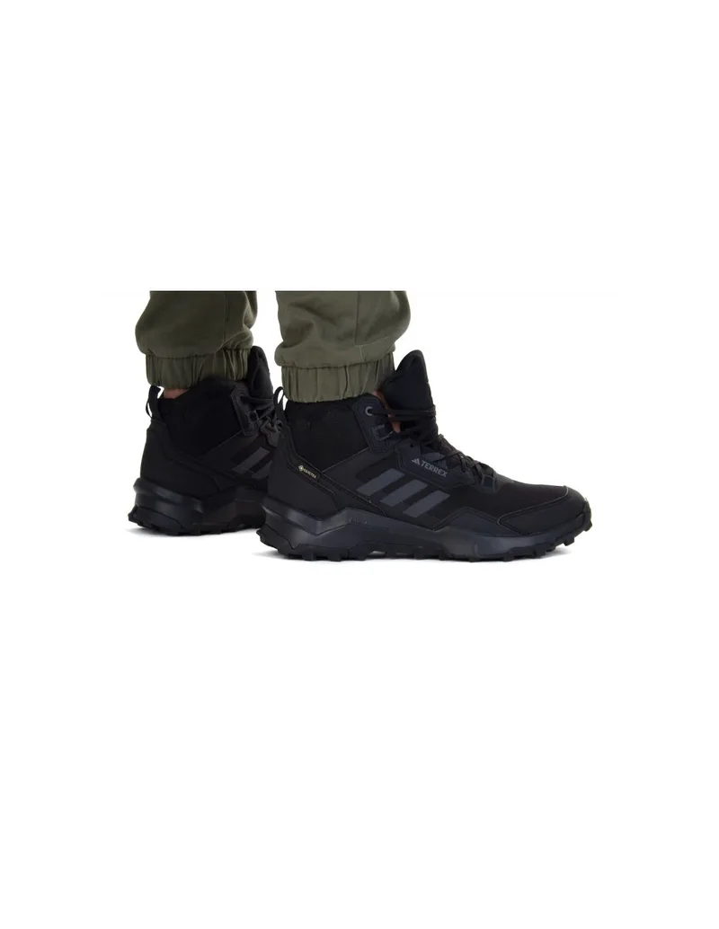 Adidas Terrex AX4 Mid GTX HP7401 Ανδρικά Ορειβατικά Μποτάκια Αδιάβροχα με Μεμβράνη Gore-Tex Core Black / Carbon / Grey Four