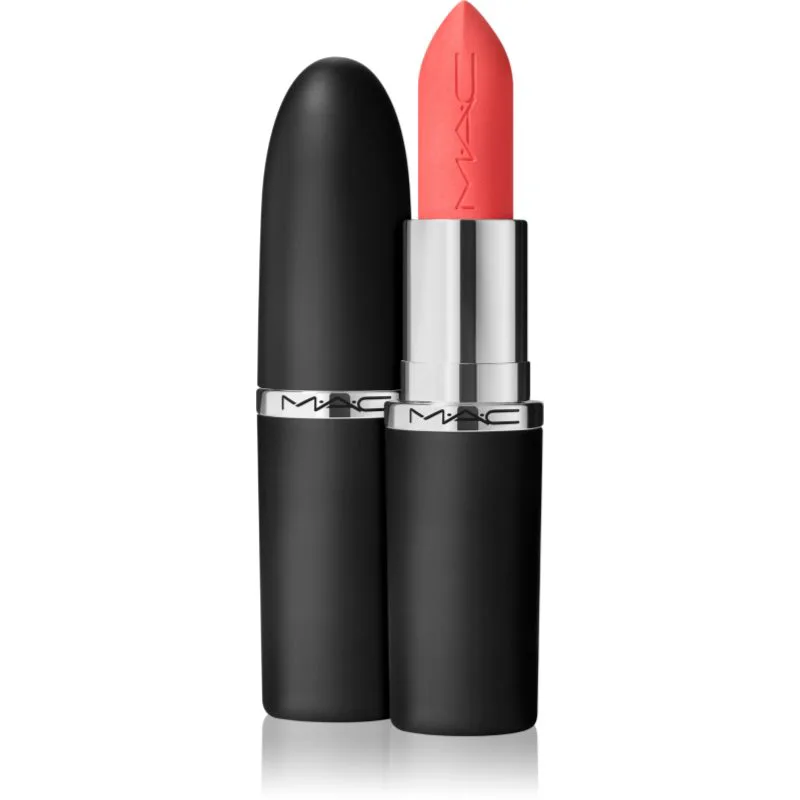 MAC Cosmetics MACximal Silky Matte Lipstick ματ κραγιόν απόχρωση Flamingo 3,5 γρ
