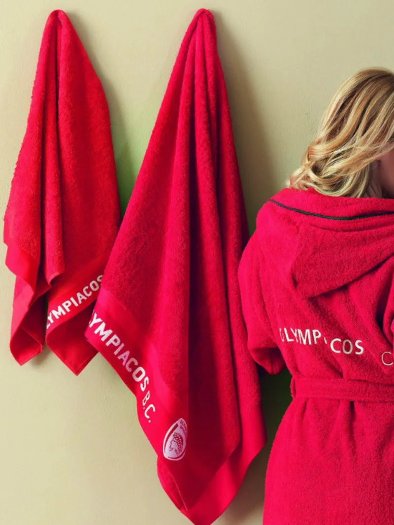 Πετσέτα Μπάνιου 70x140 100% βαμβάκι Palamaiki olympiacos BC 1925 TOWELS -ΟΣΦΠ-Ολυμπιακός