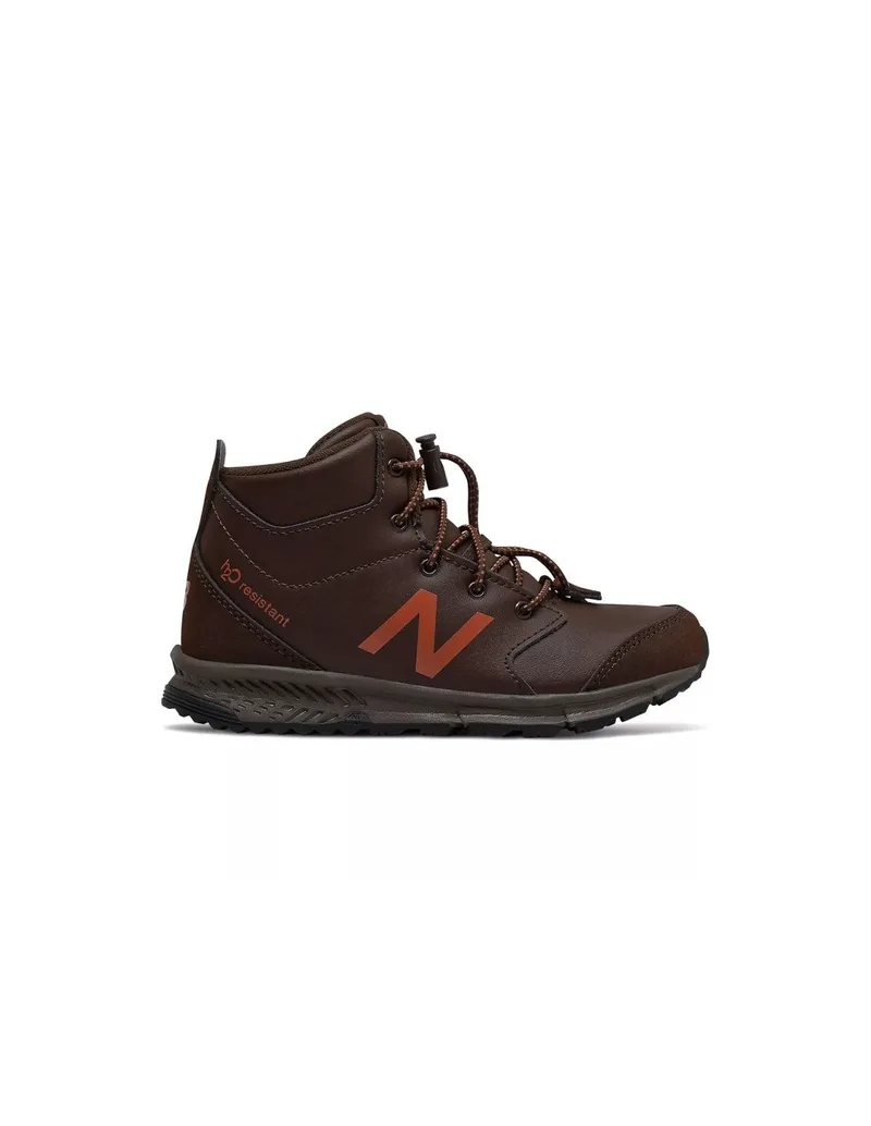New Balance Παιδικά Μποτάκια με Κορδόνια Καφέ YT800CB2