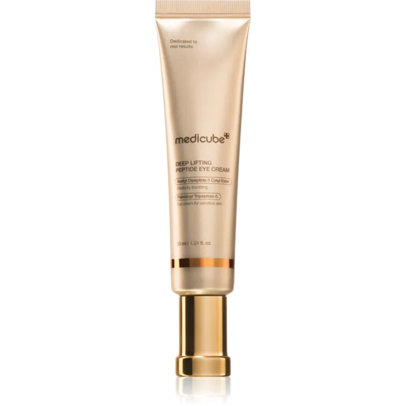 Medicube Deep Lifting Peptide Eye Cream εντατική κρέμα ματιών ενάντια στις ρυτίδες και τους μαύρους κύκλους 30 ml