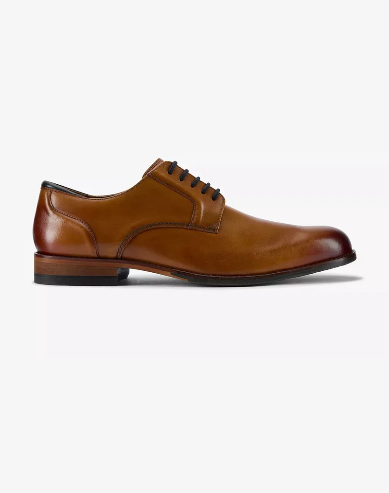 CLARKS CraftArlo Lace 26177697-TAN LEATHER Tan