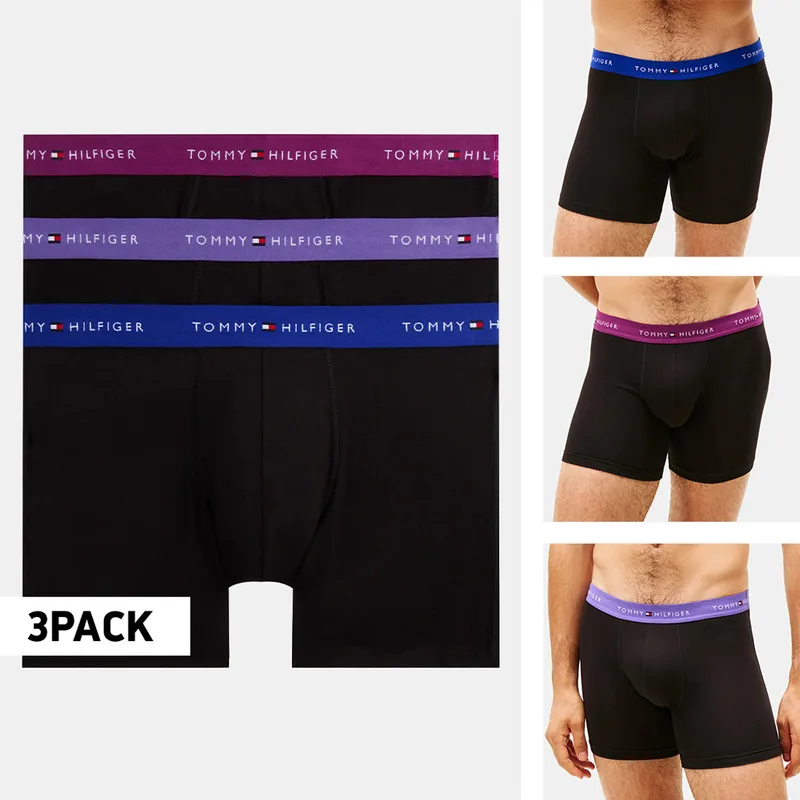 Tommy Jeans 3-Pack Boxer Brief Ανδρικά Εσώρουχα (9000250394_89562)