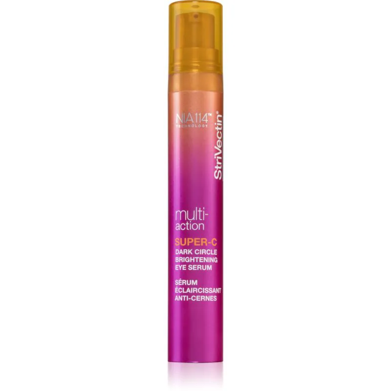 StriVectin Multi-Action Super-C Dark Circle Brightening ορός ματιών κατά της διόγκωσης και ρυτίδων με βιταμίνη C 15 ml
