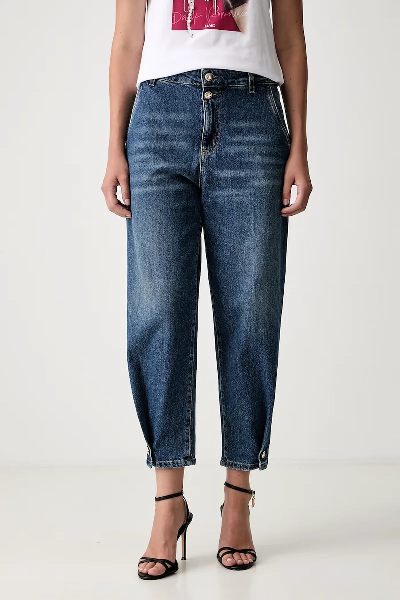 Liu Jo τζιν relaxed fit γυναικεία