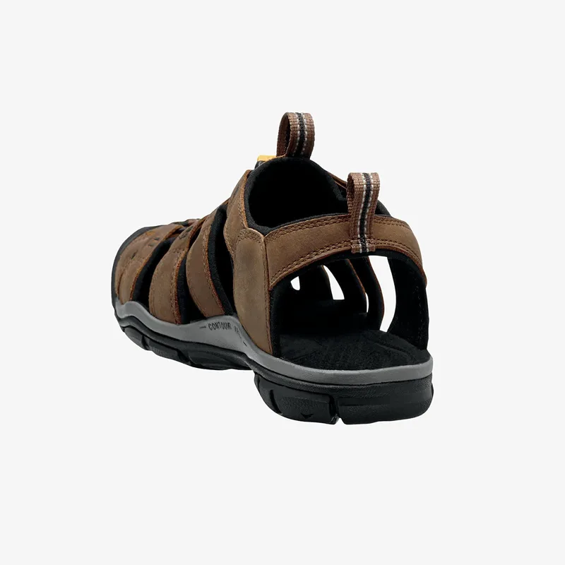 Sneakers KEEN Clearwater Cnx Leather Dark Earth/ Black EUR 41