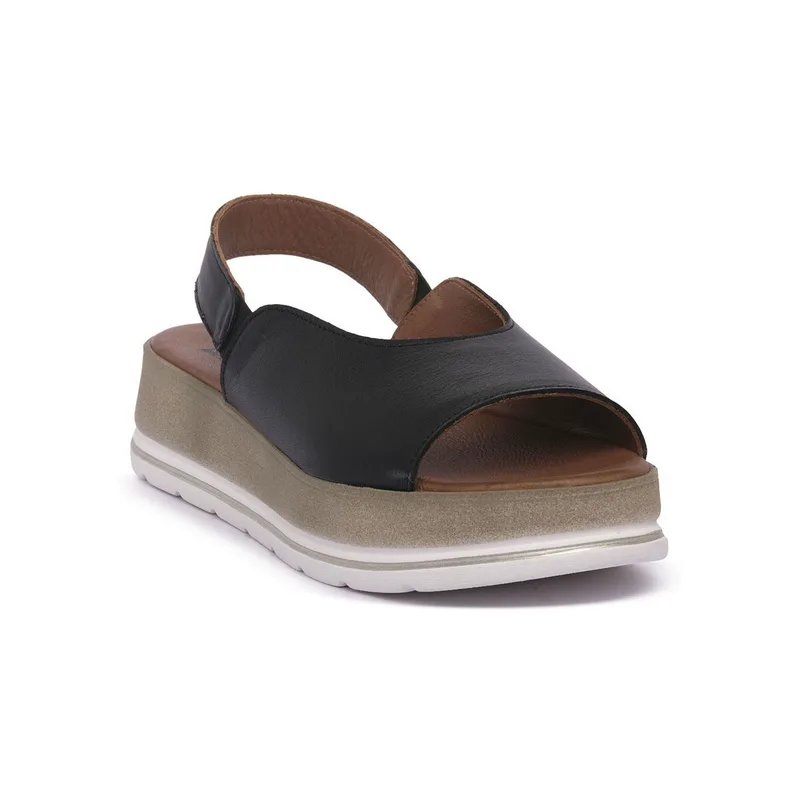 Σανδάλια με πλατφόρμα Bueno Shoes NERO