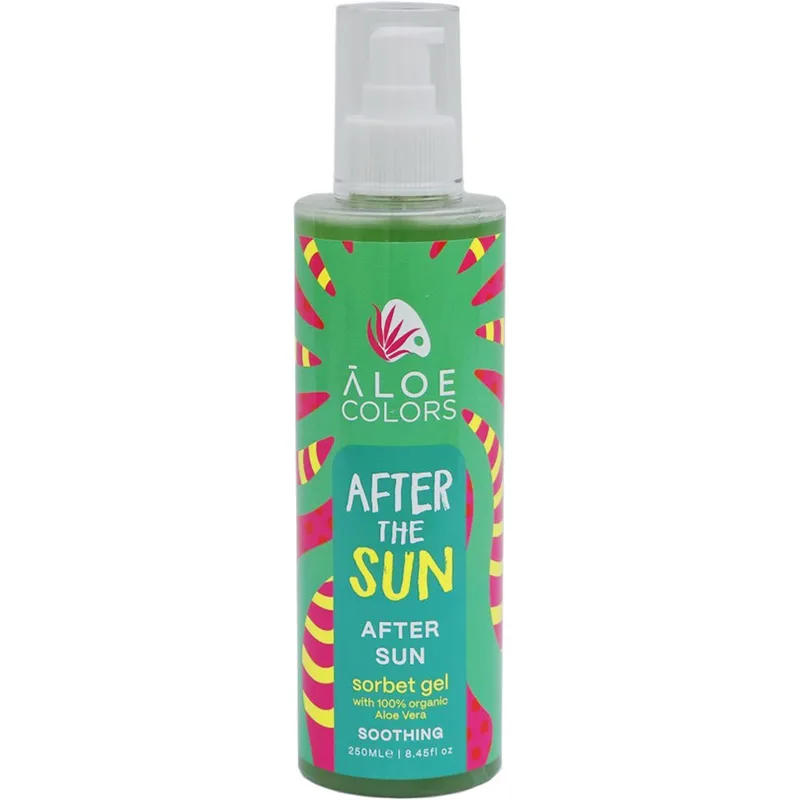 Aloe Colors After the Sun Afte Sun Soothing Sorbet Gel Ενυδατική & Καταπραϋντική Κρέμα Σώματος για Μετά τον Ήλιο 250ml