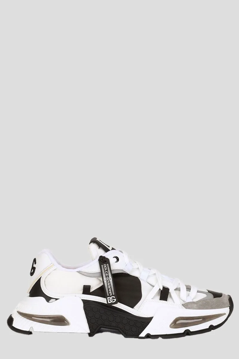 DOLCE&GABBANA Ανδρικό Λευκό Airmaster Panelled Sneakers