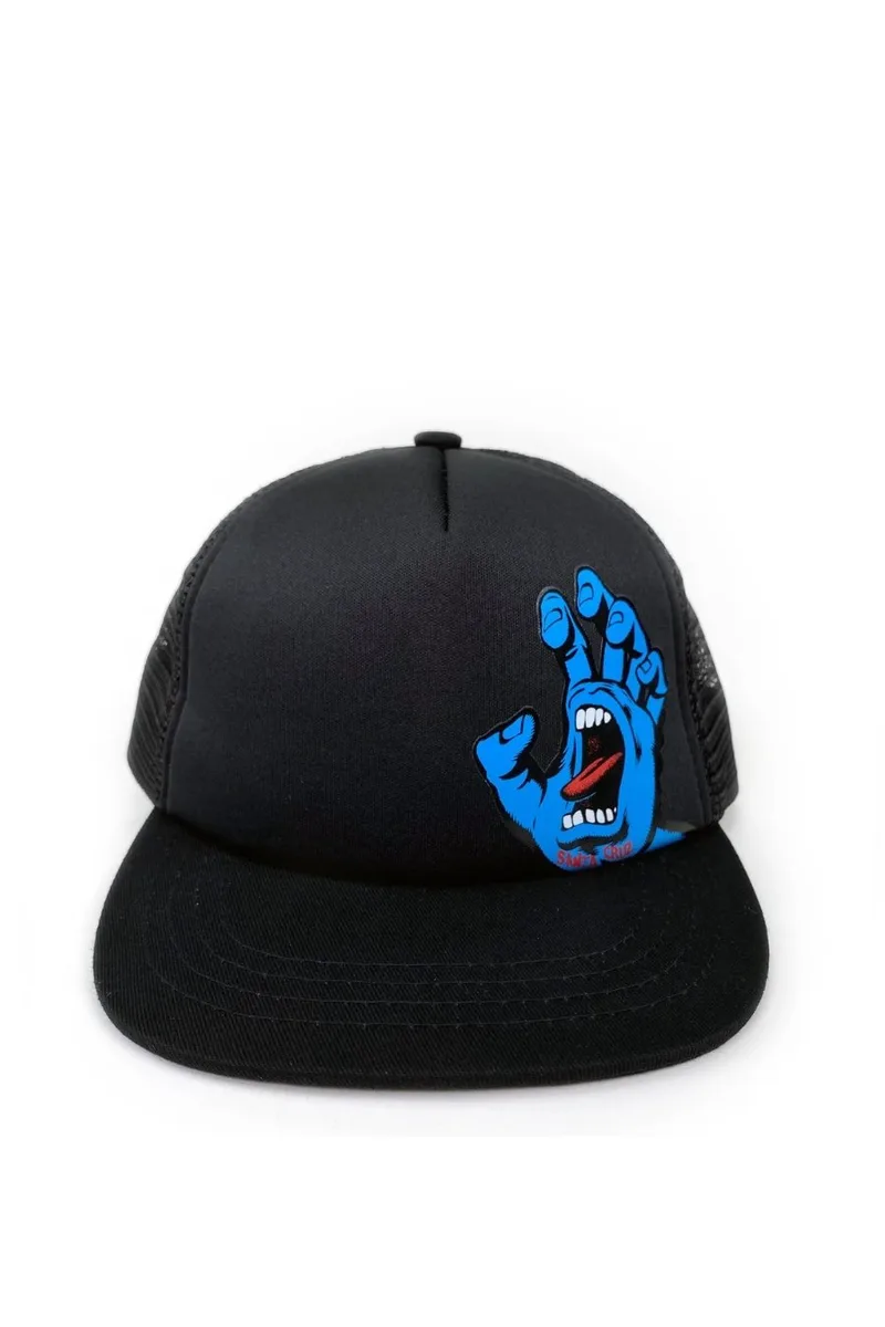 SANTA CRUZ Screaming Hand Unisex Cap Μαύρο-SCA-YCA-0103-BLACK