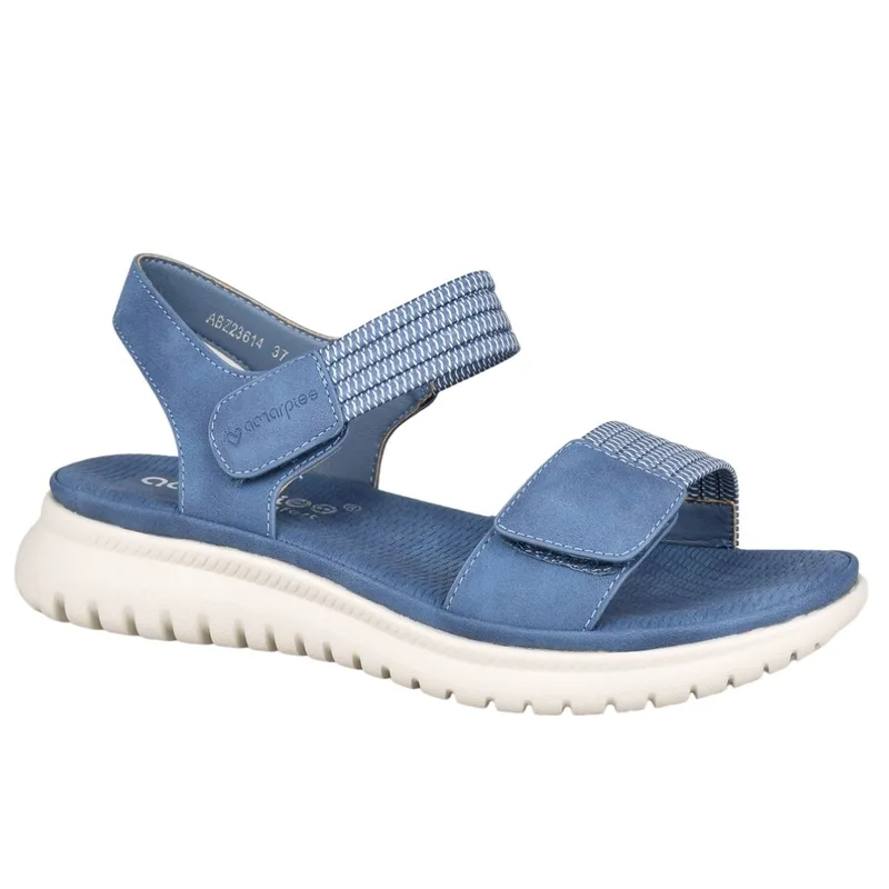 Πέδιλα γυναικεία | Ανατομικά | Amarpies | ABZ26586 | Jeans