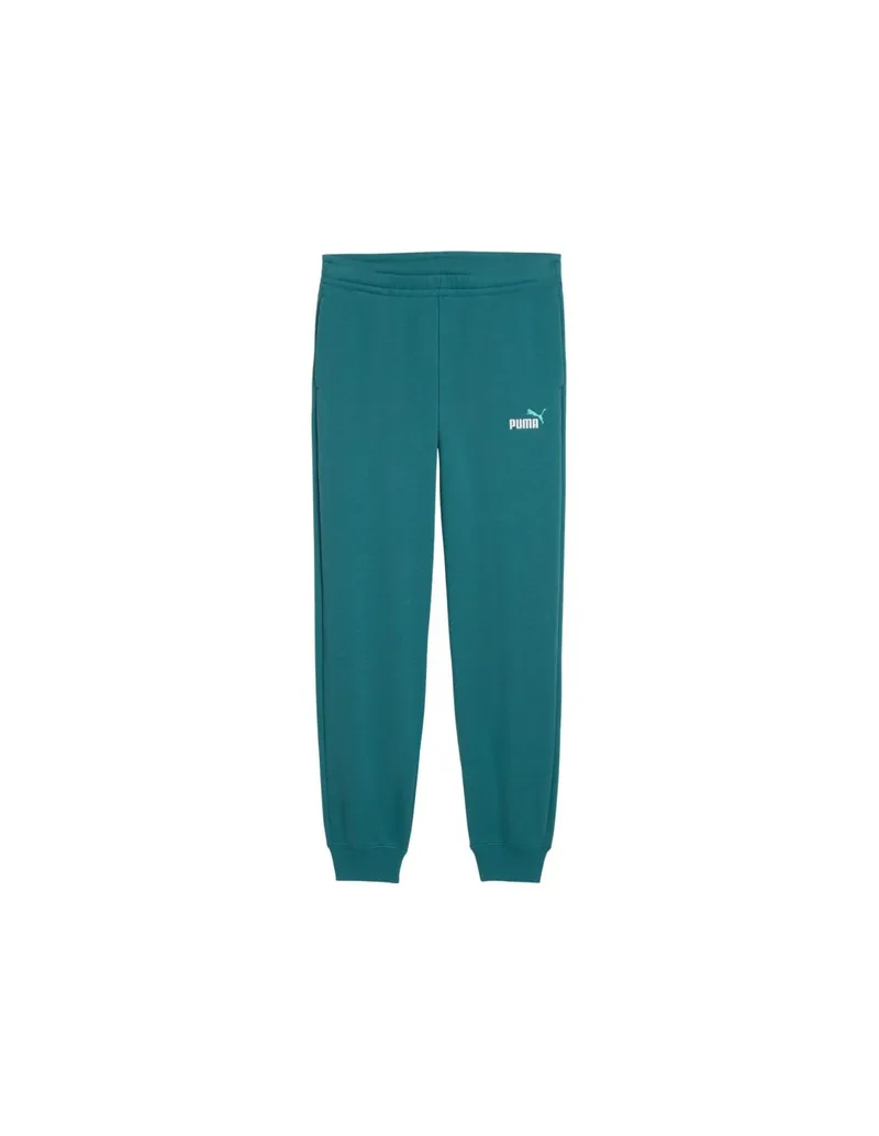 Puma ESS 2 Color No 1 Logo Kids Pants Green 693892 41