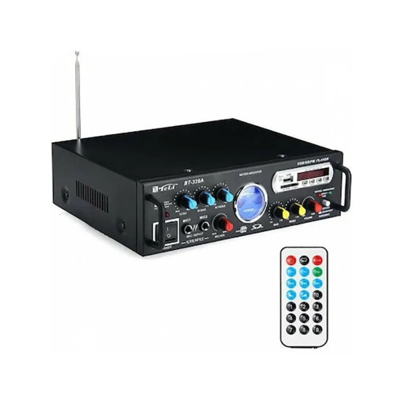 Ενισχυτής με λειτουργία Karaoke BT-339A Μαύρο