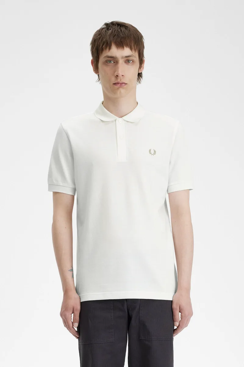Ανδρικό Polo Plain Fred Perry Shirt M6000-U72 Εκρού