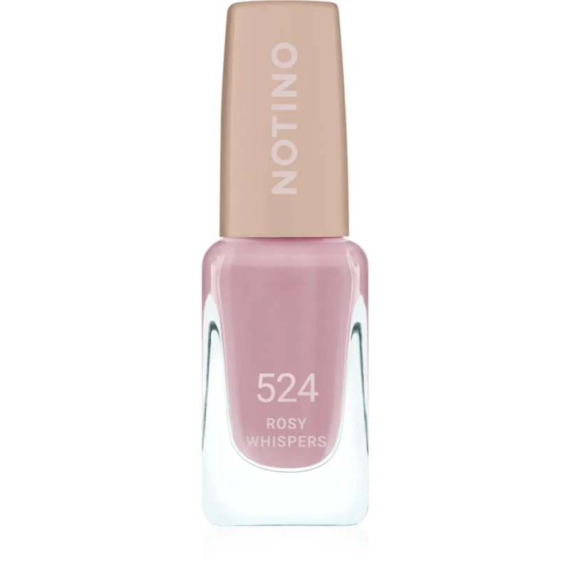 Notino Gel Effect Nail Polish βερνίκι νυχιών για τζελ αποτέλεσμα 524 Rosy Whispers 10 ml