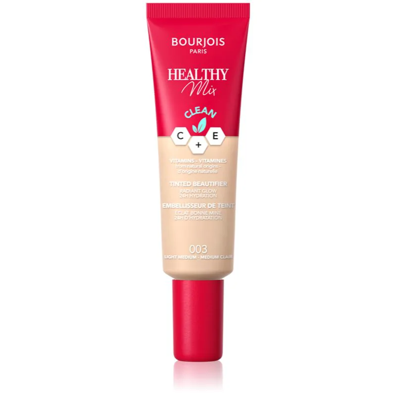 Bourjois Healthy Mix ελαφρύ μεικ απ με ενυδατικό αποτέλεσμα απόχρωση 003 Light Medium 30 ml