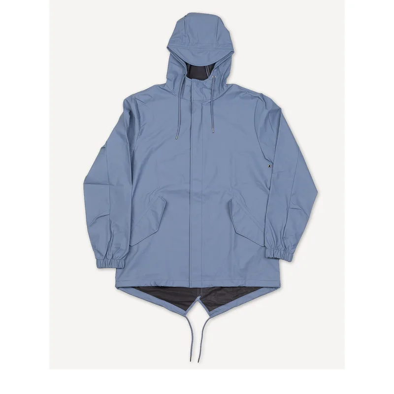 Αδιάβροχα ανδρικά Rains Blue Dusk 18010-172 Fishtail Jacket W3 271