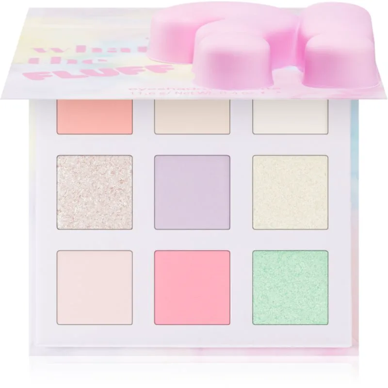 essence WHAT THE FLUFF?! Παλέτα σκιών για τα μάτια απόχρωση 01 Cotton Candy Skies 11.6 γρ