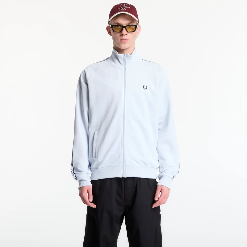 Μπουφάν Fred Perry Taped Track Jacket Dusky Blue M