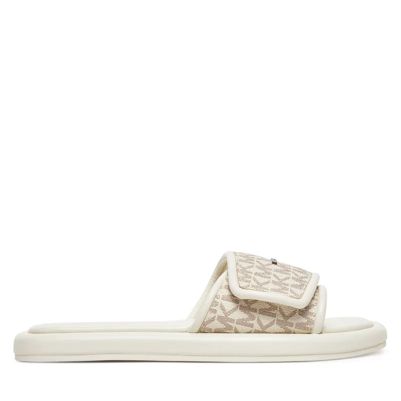 Παντόφλες MICHAEL Michael Kors Suki 40S5SKFA1B Λευκό