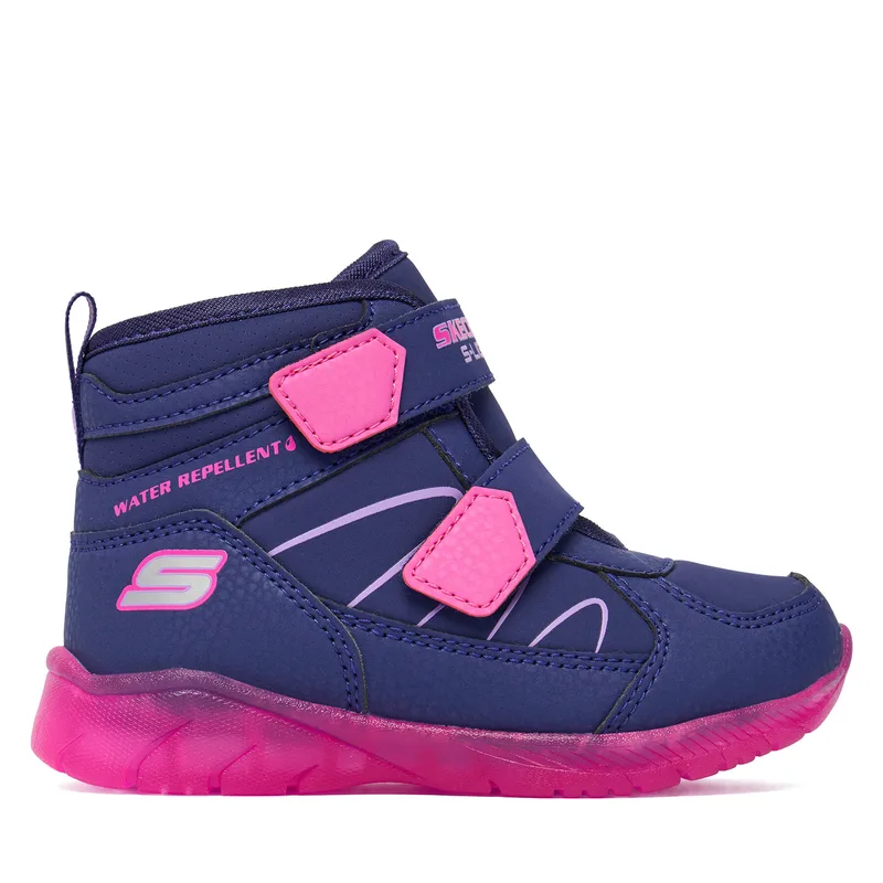 Μπότες Χιονιού Skechers Illumi-Brights 319310N NVMT Σκούρο μπλε