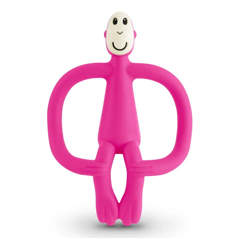 Μασητικό Matchstick Monkey Teething Toy Ροζ