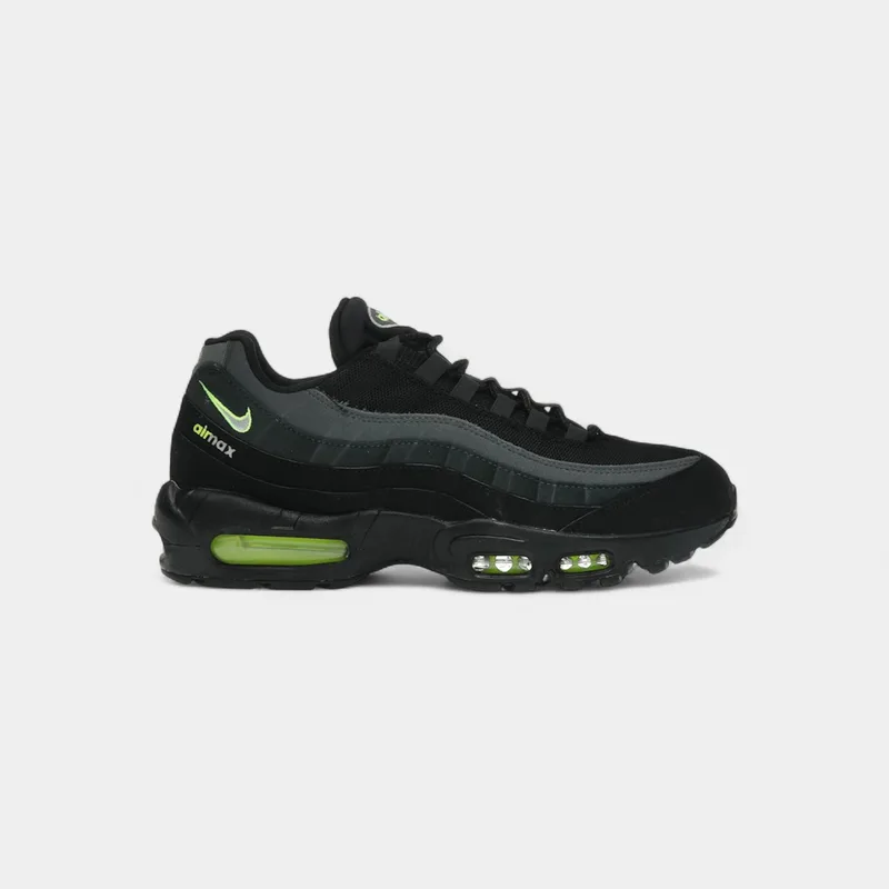 Sneakers Nike Air Max 95 Retro Logo Black Grey Volt