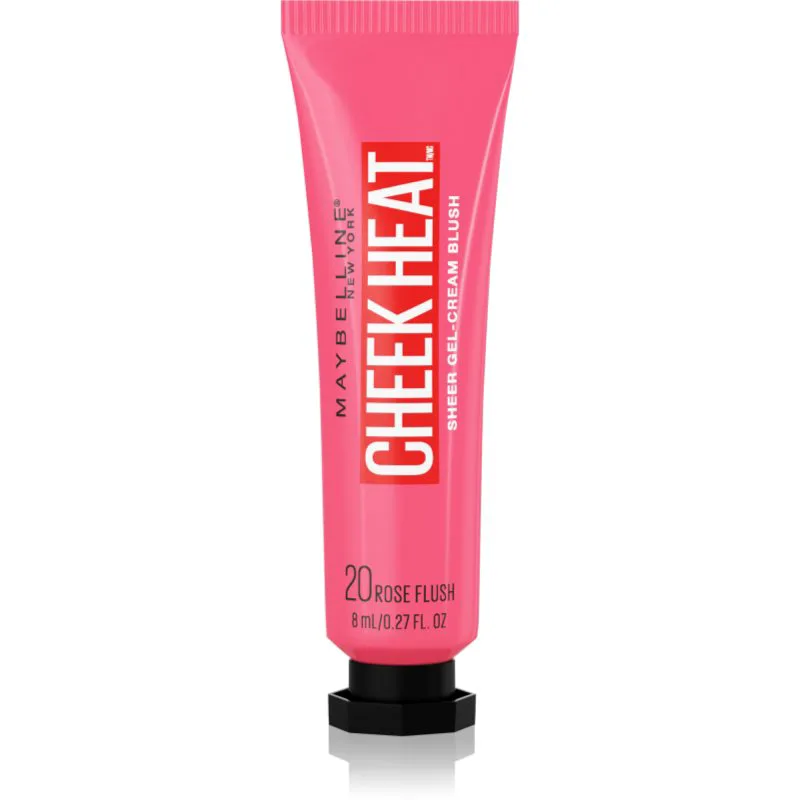 MAYBELLINE NEW YORK Face Studio Cheek Heat κρεμώδες ρουζ απόχρωση 20 Rose Flash 10 ml