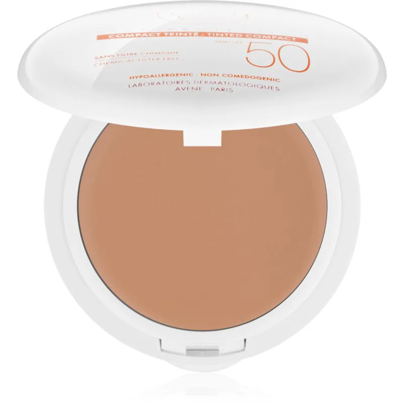 Avène Sun Mineral Tinted Compact συμπαγές μεικ απ SPF 50 απόχρωση Sable - Μπεζ 10 γρ