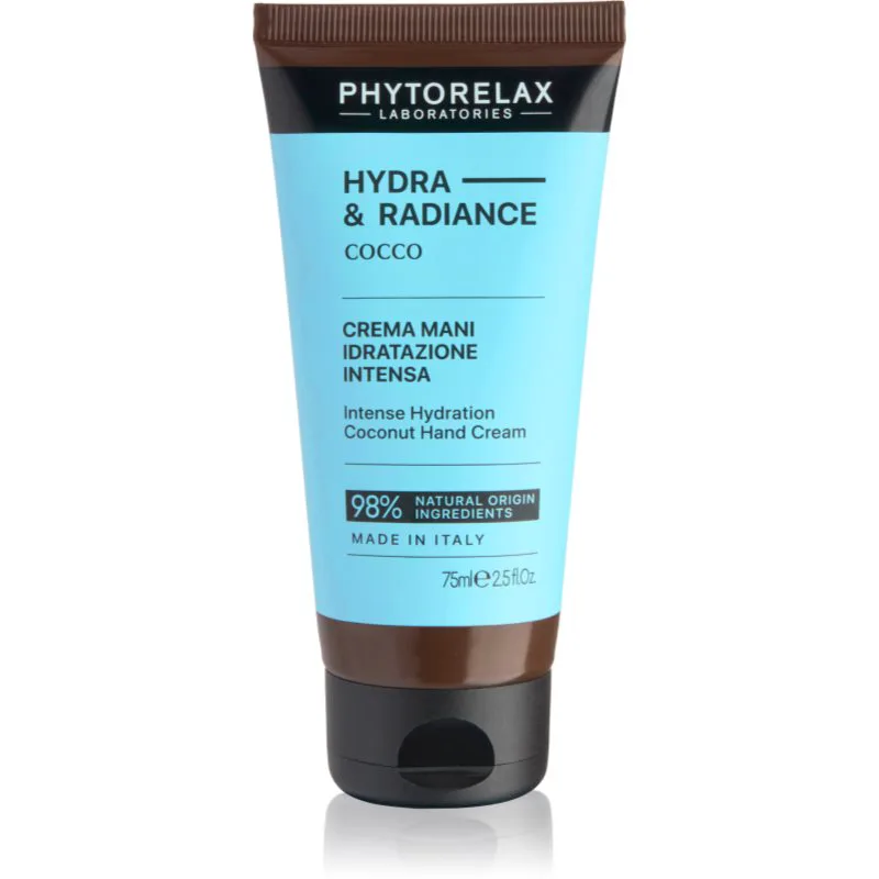 Phytorelax Laboratories Coconut θρεπτική κρέμα για τα χέρια 75 ml