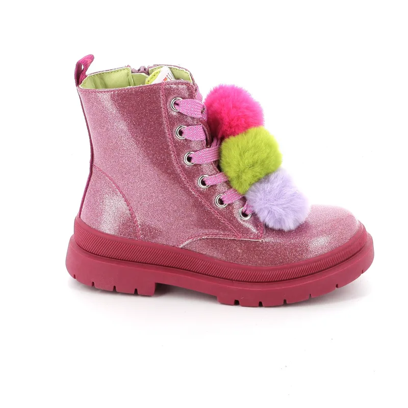 Παιδικό Μποτάκι για Κορίτσι Agatha Ruiz De La Prada Χρώματος Ροζ-Glitter 241961-B032