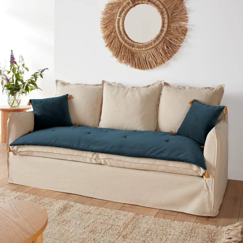 Βελούδινο στρώμα καναπέ 60x180 cm
