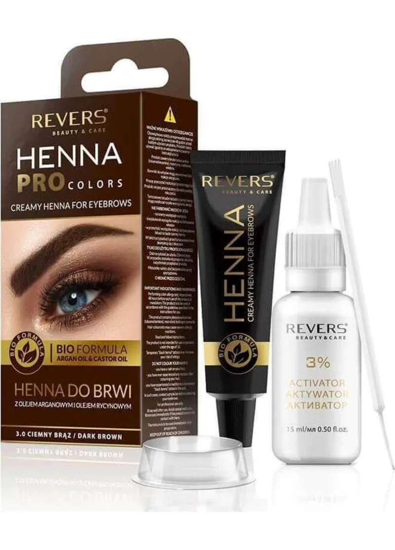Beauty Clearance - Revers HENNA PROcolors #dark brown