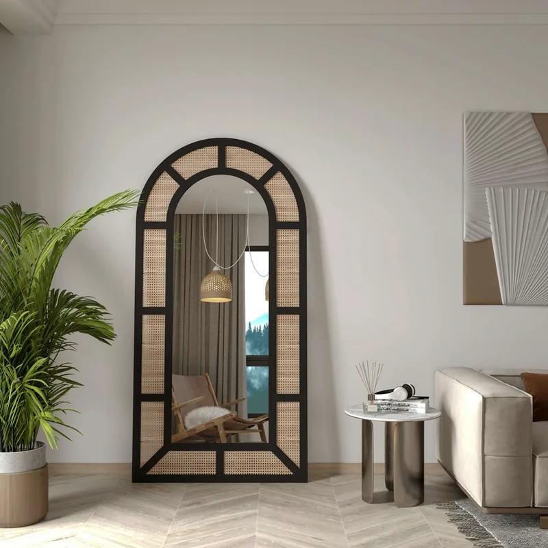 Καθρέπτης Δαπέδου Latice - Black 985Etr1126 (90x180 cm)