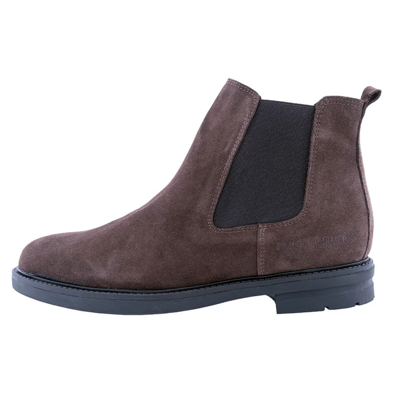 Καφέ Σουέντ Chelsea Boots