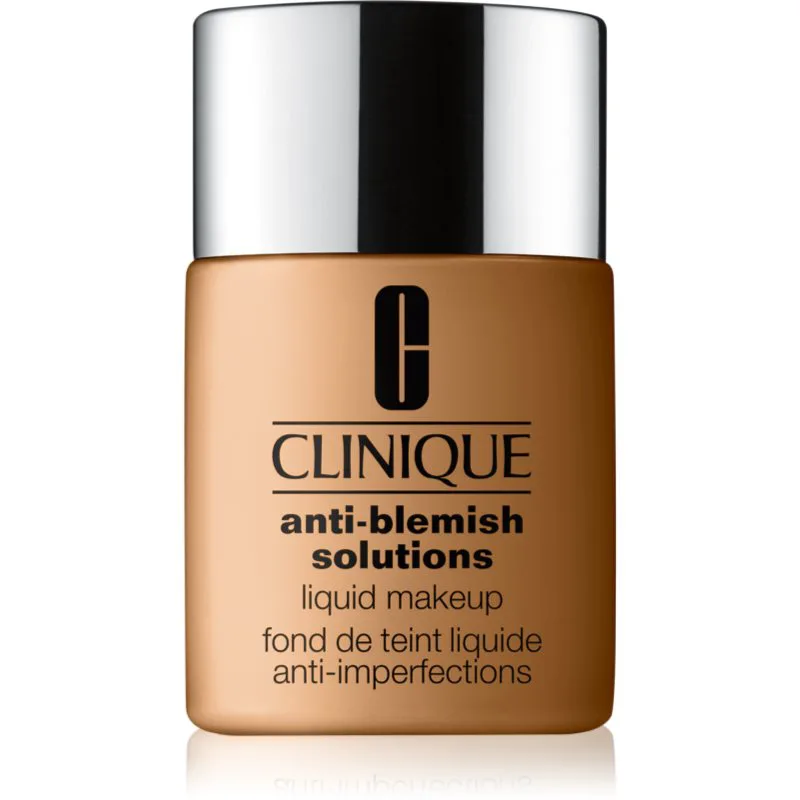 Clinique Anti-Blemish Solutions™ Liquid Makeup Make-Up κάλυψης για λιπαρή επιδερμίδα με τάση για ακμή απόχρωση CN 74 Μπεζ 30 ml