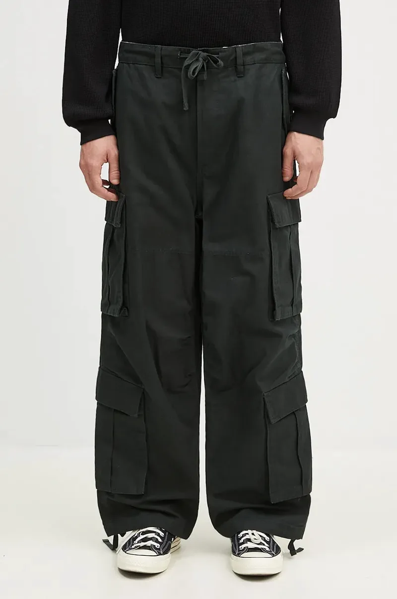 Βαμβακερό παντελόνι Vans Premium Classics LX Baggy Cargo Pant