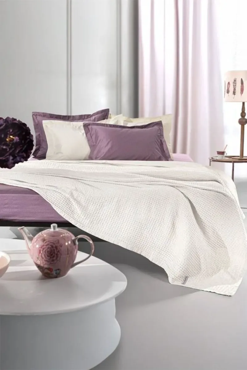 Καλυμμα Κρεβατιου Υπερδιπλο Eternity Perla Guy Laroche 240x230x0cm Μονόχρωμο